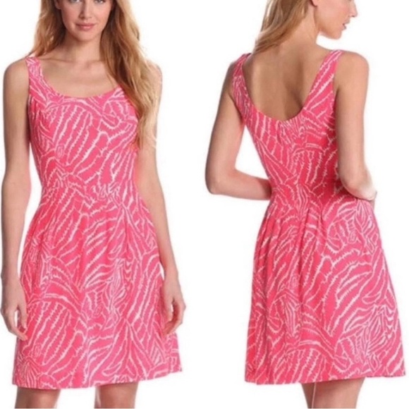 Lilly Pulitzer Dresses & Skirts - Lilly Pulitzer Pink Sleeveless Sundress Scoop Neck A-Line
